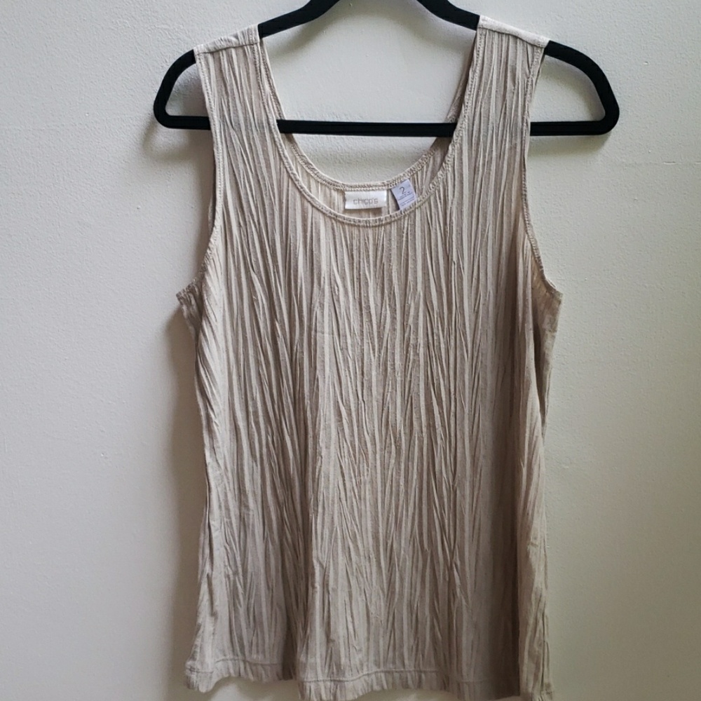 Chico's sleeveless top.